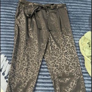 Black Satin Dress Pants